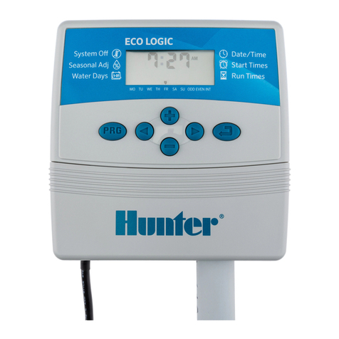 Hunter ECO LOGIC User manual