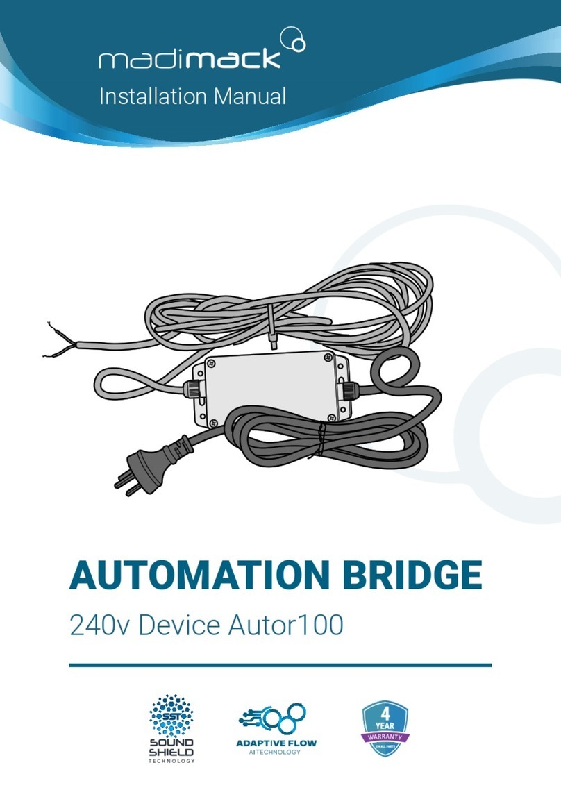 Madimack AUTO R100 installation manual Madimack AUTO R100 installation manual