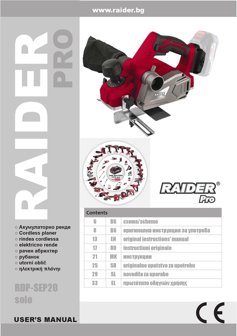 Raider PRO RDP-SEP20 solo user manual