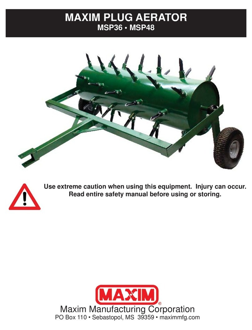 Maxim MSP36 User manual
