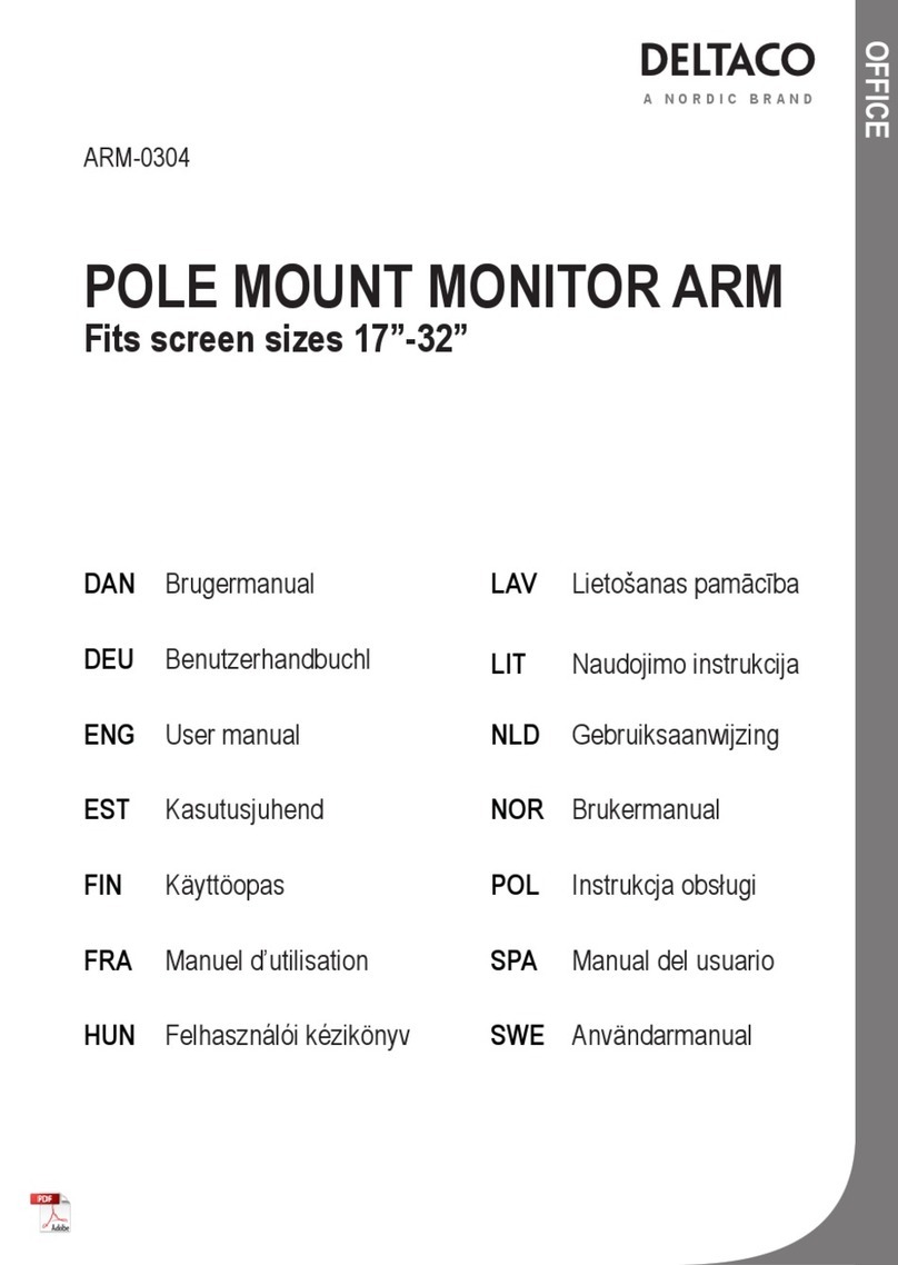 Nordic DELTACO ARM-0304 user manual