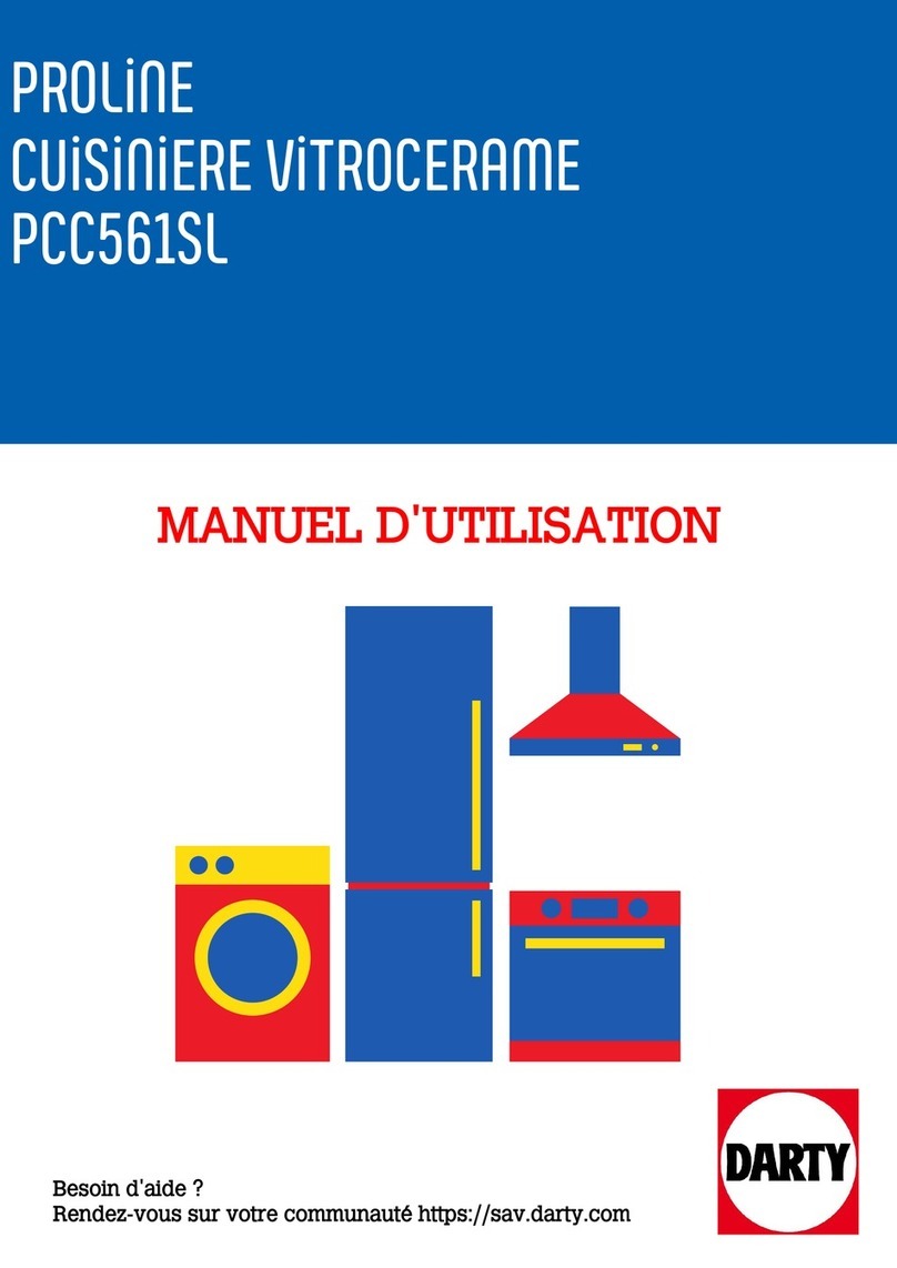 Proline PCC561SL User manual Proline PCC561SL User manual