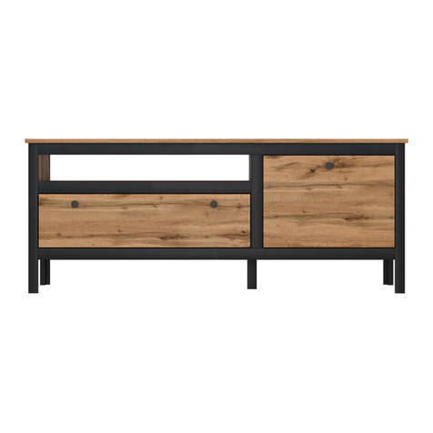 BLACK RED WHITE Loft B156-RTV1D1S User manual