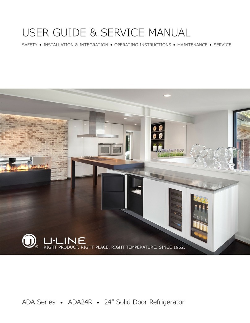U-Line U-ADA24R13B Installation manual