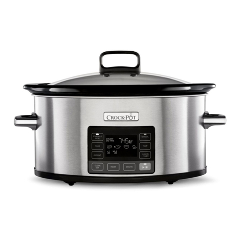 Crock-Pot TimeSelect CSC066 User manual