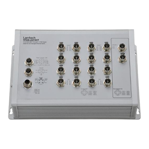 Lantech TPGS-L6216XT user manual