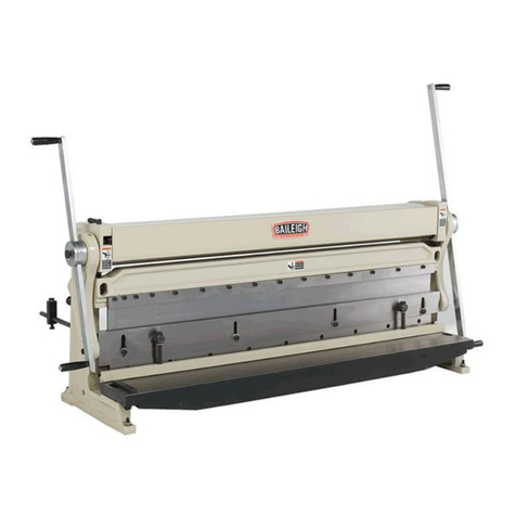 Baileigh Industrial SBR-5220 Operator's manual