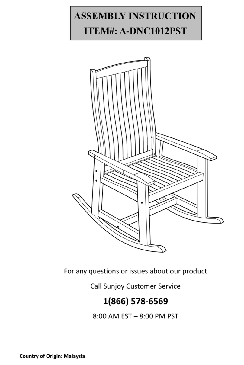 Sunjoy A-DNC1012PST User manual Sunjoy A-DNC1012PST User manual