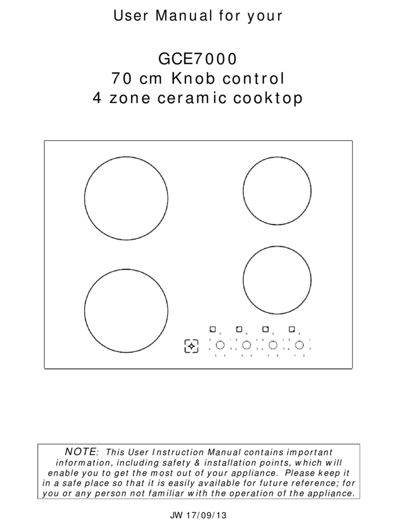 Think Appliances GCE7000 user manual