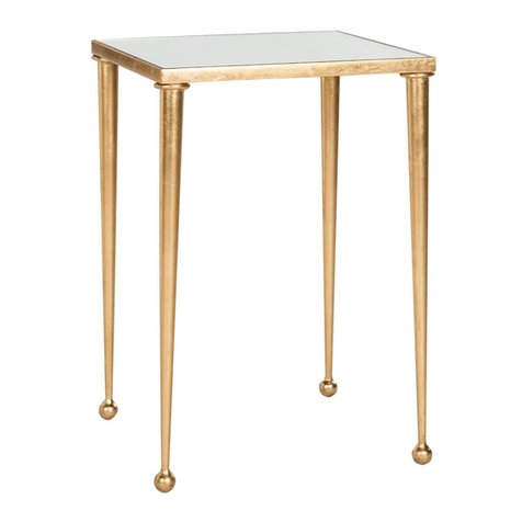 Safavieh Furniture FOX2579A Assembly instructions