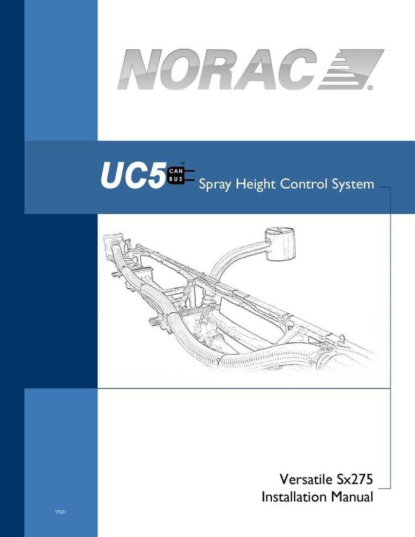 Norac UCB Sx275 installation manual Norac UCB Sx275 installation manual