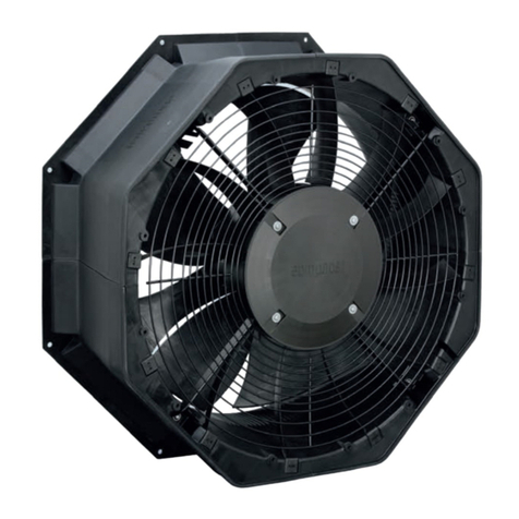 Ebmpapst W6D800-NG13-01 User manual