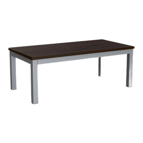 Knight Cubit Coffee Table 1200 User manual Knight Cubit Coffee Table 1200 User manual