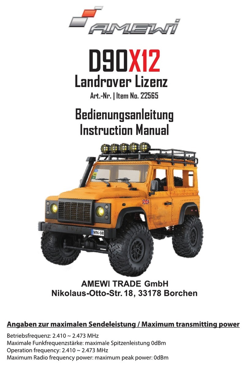 Amewi Landrover D90X12 instruction manual
