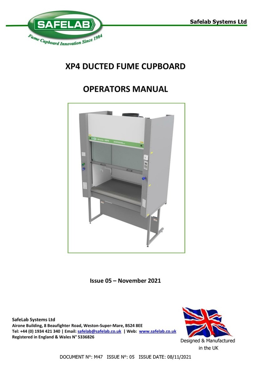 Safelab XP4 User manual
