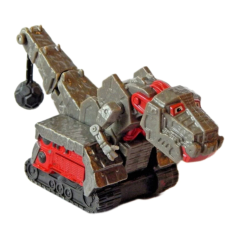 Mattel DreamWorks Dinotrux Battle Armor Ty Tux User manual