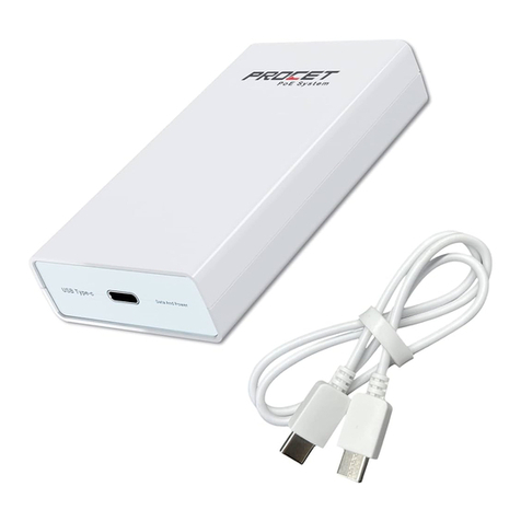 PROCET PT-PTC-D-BT User manual