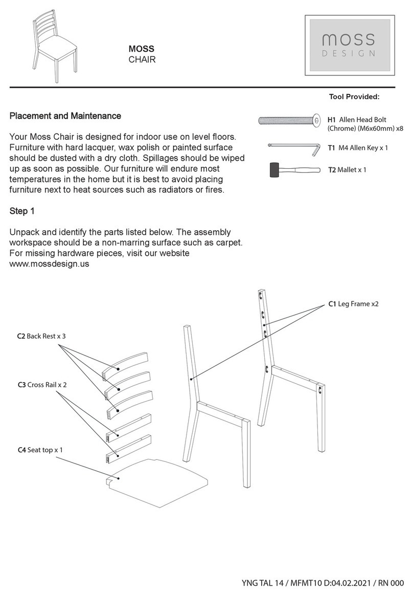 moss DESIGN MOSS quick start guide