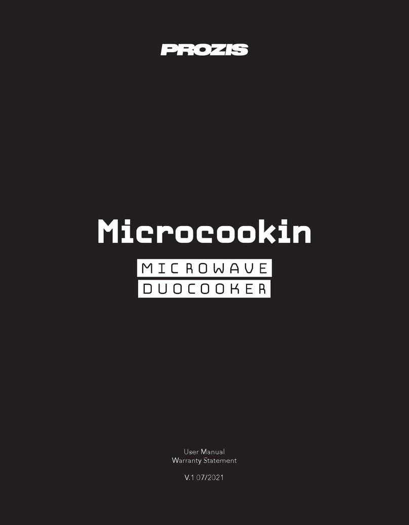 PROZIS Microcookin Duocooker user manual