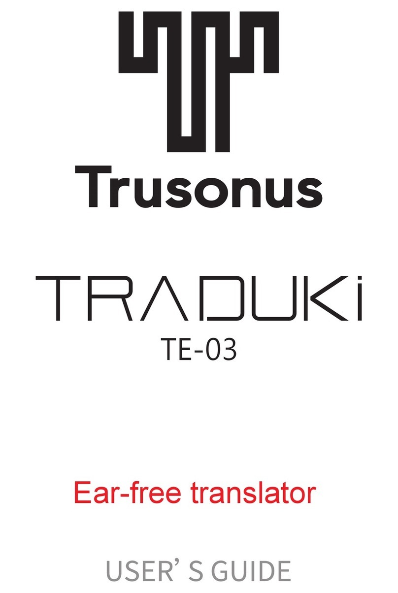 Trusonus TRADUKI TE-03 user guide