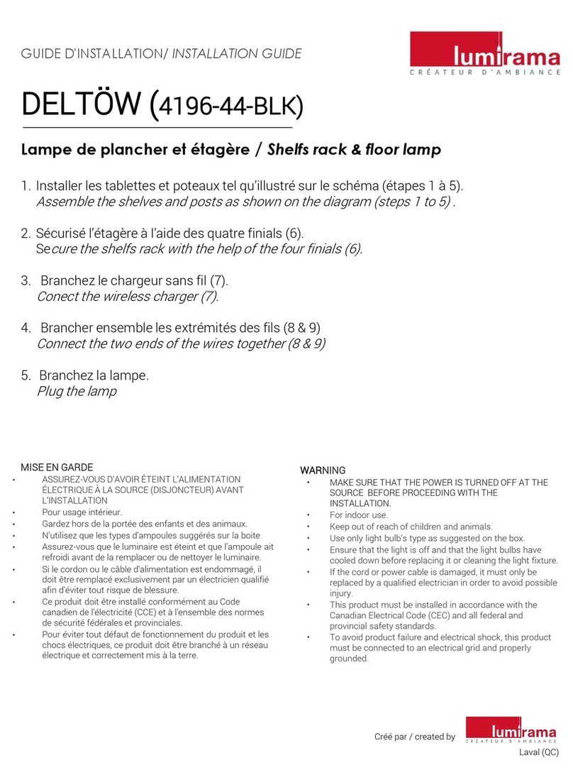 Lumirama DELTOW User manual