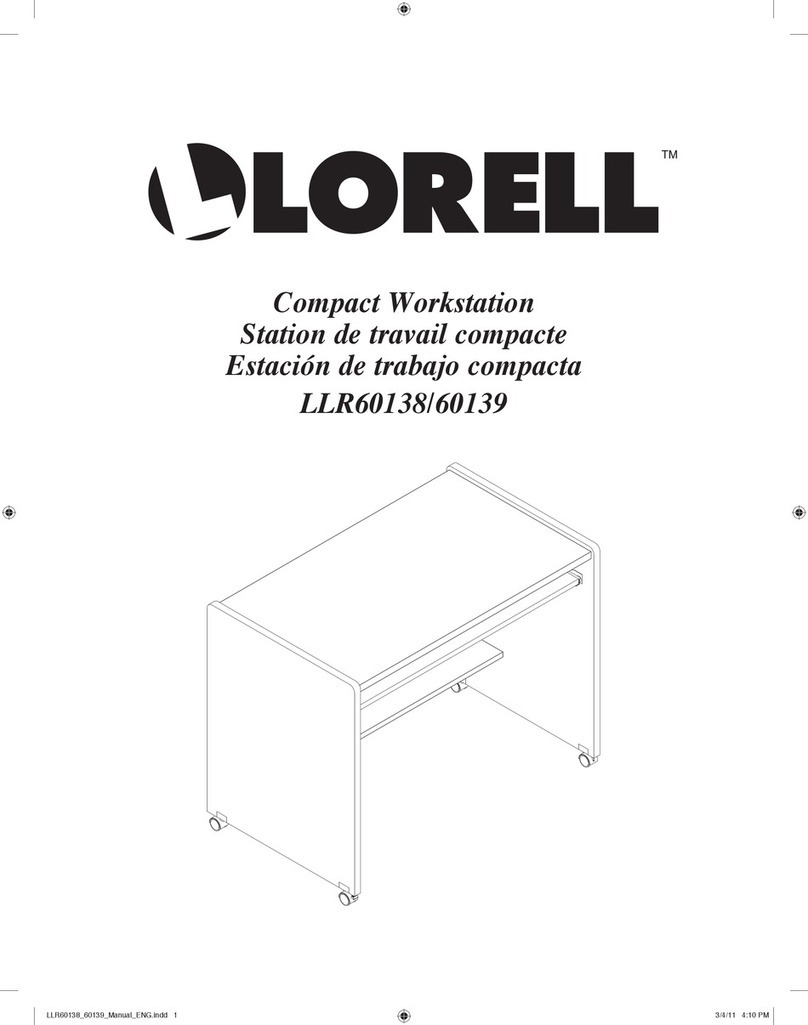 Lorell LLR60138 Assembly