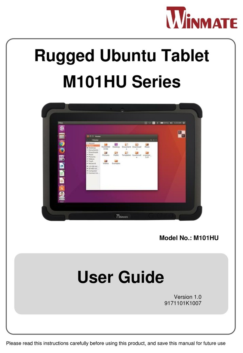 Winmate M101HU Series User manual