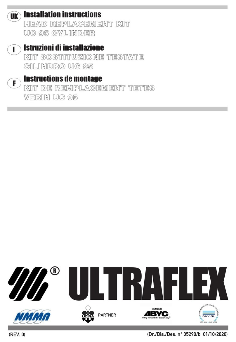 Ultraflex UC 95 installation instructions