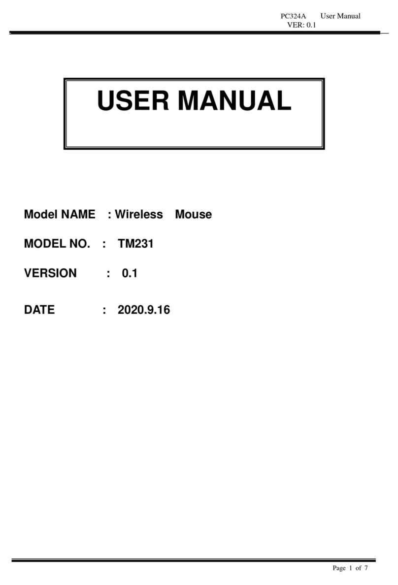 TOGRAN TM231 User manual