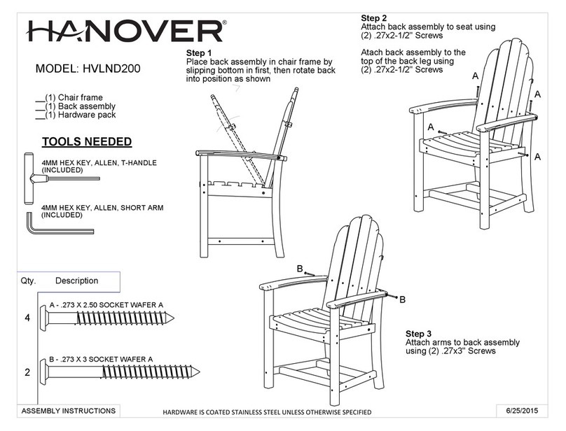 Hanover HVLND200 Assembly instructions Hanover HVLND200 Assembly instructions