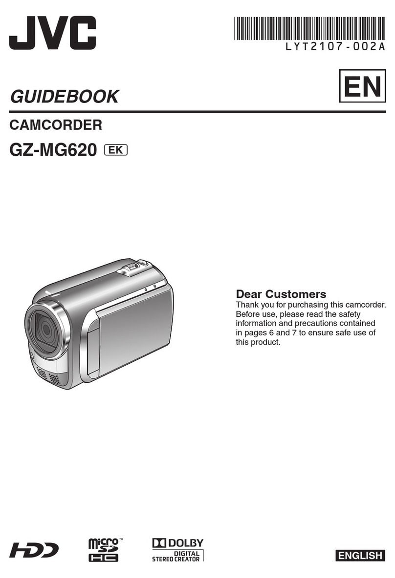 JVC GZ-MG620 Manual