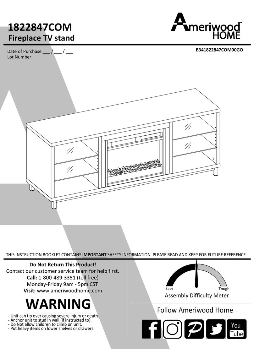 Ameriwood HOME 1822847COM manual Ameriwood HOME 1822847COM manual