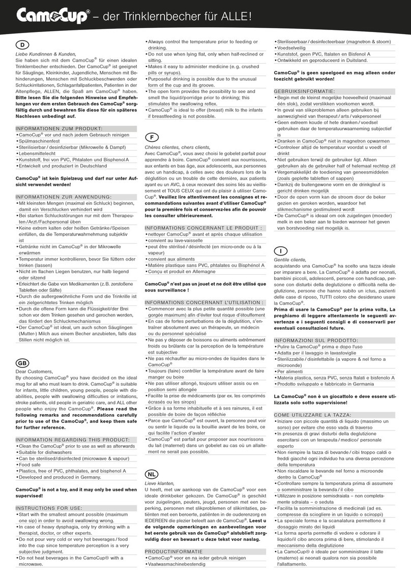 Hoppediz CamoCup ALLe quick start guide