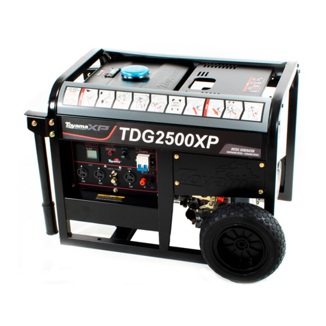 Toyama TDG2500XP owner's manual