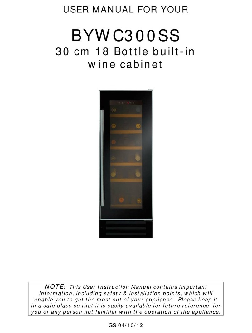 HomeKing BYWC300SS User manual