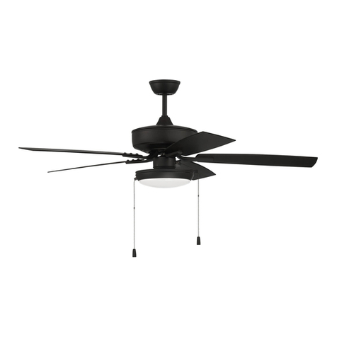 Craftmade Pro Plus 52 installation guide