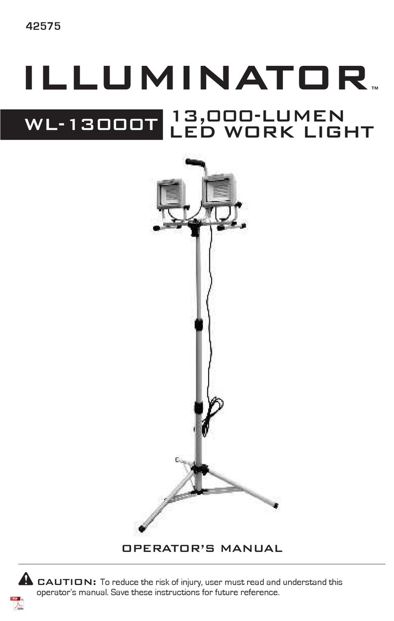 Illuminator WL-13000T User manual