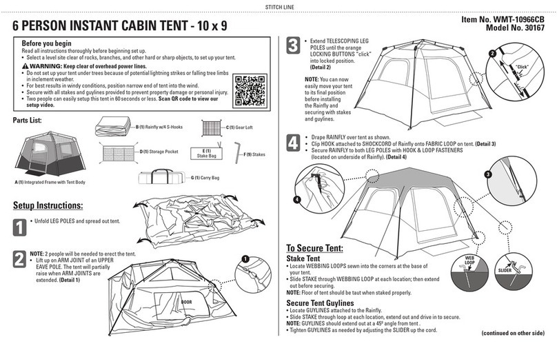 Bohemian Travel Gear 30167 quick start guide