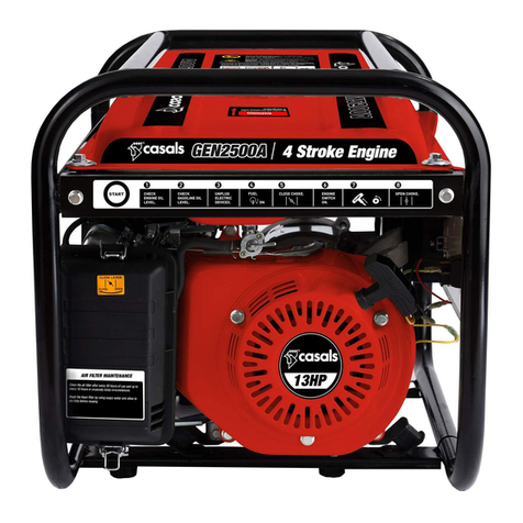 Casals GEN2500A Original instructions