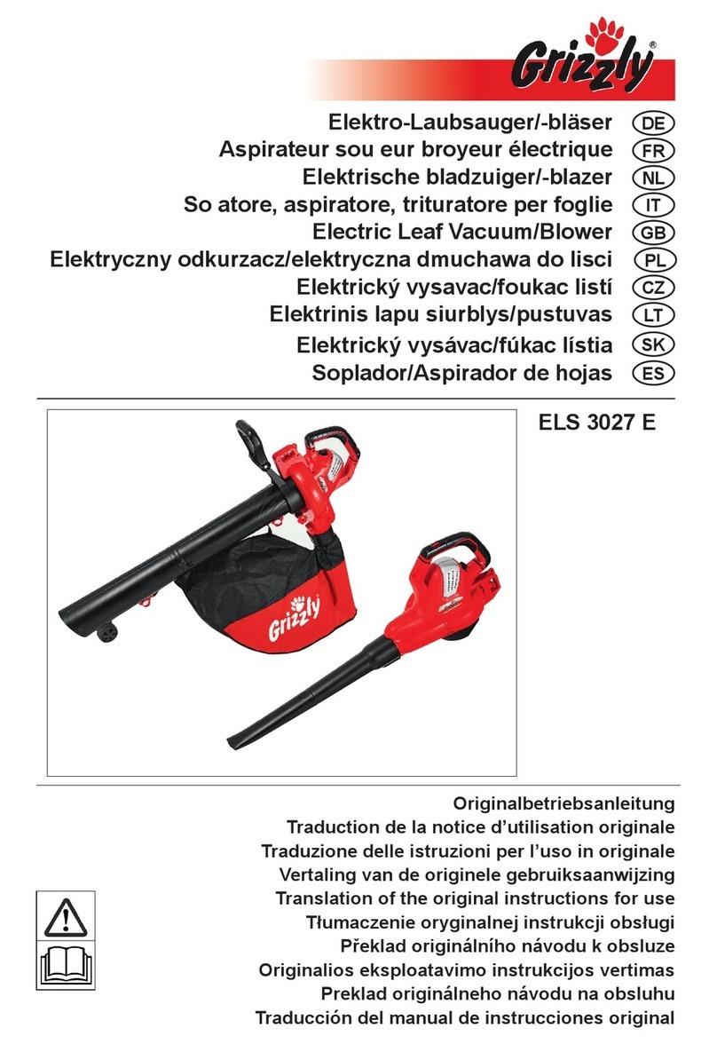 Grizzly ELS 3027 E Translation of the original instructions for use