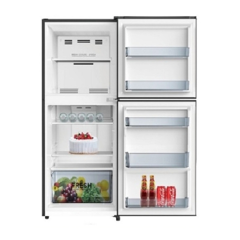 Midea MDRT267MTB28 user manual