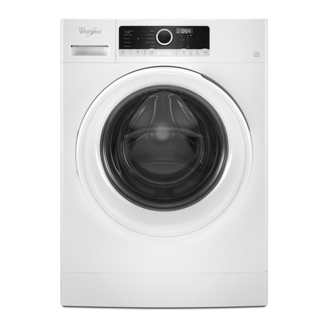 Whirlpool WFW3090GW User manual