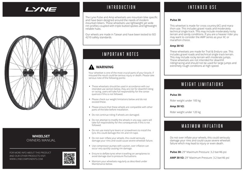 LYNE Pulse 30 owner's manual