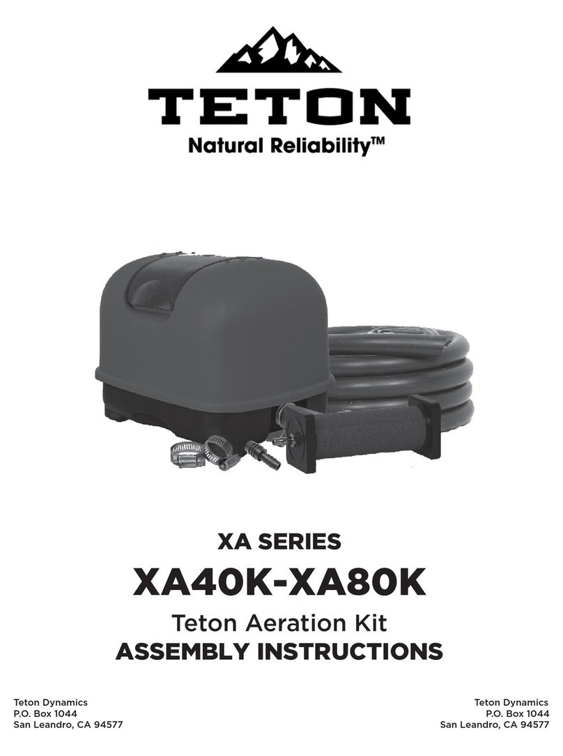 Teton Grill XA Series Assembly instructions
