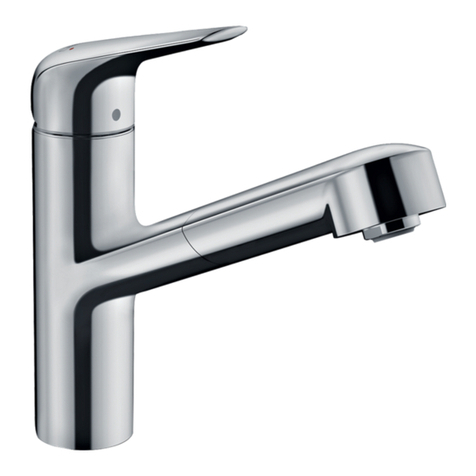 Hans Grohe Focus M42 150 1jet 71814 Series Manual
