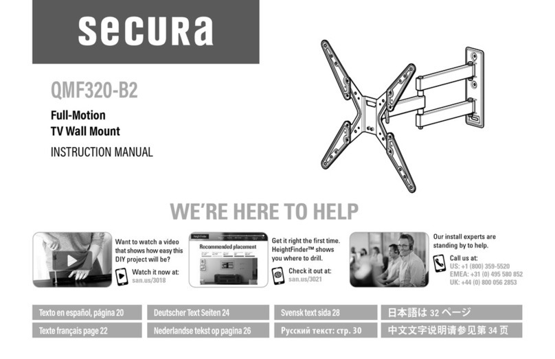 Secura QMF320-B2 instruction manual