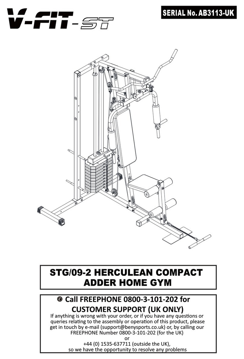 Beny Sports Herculean V-FIT STG/09-2 manual Beny Sports Herculean V-FIT STG/09-2 manual