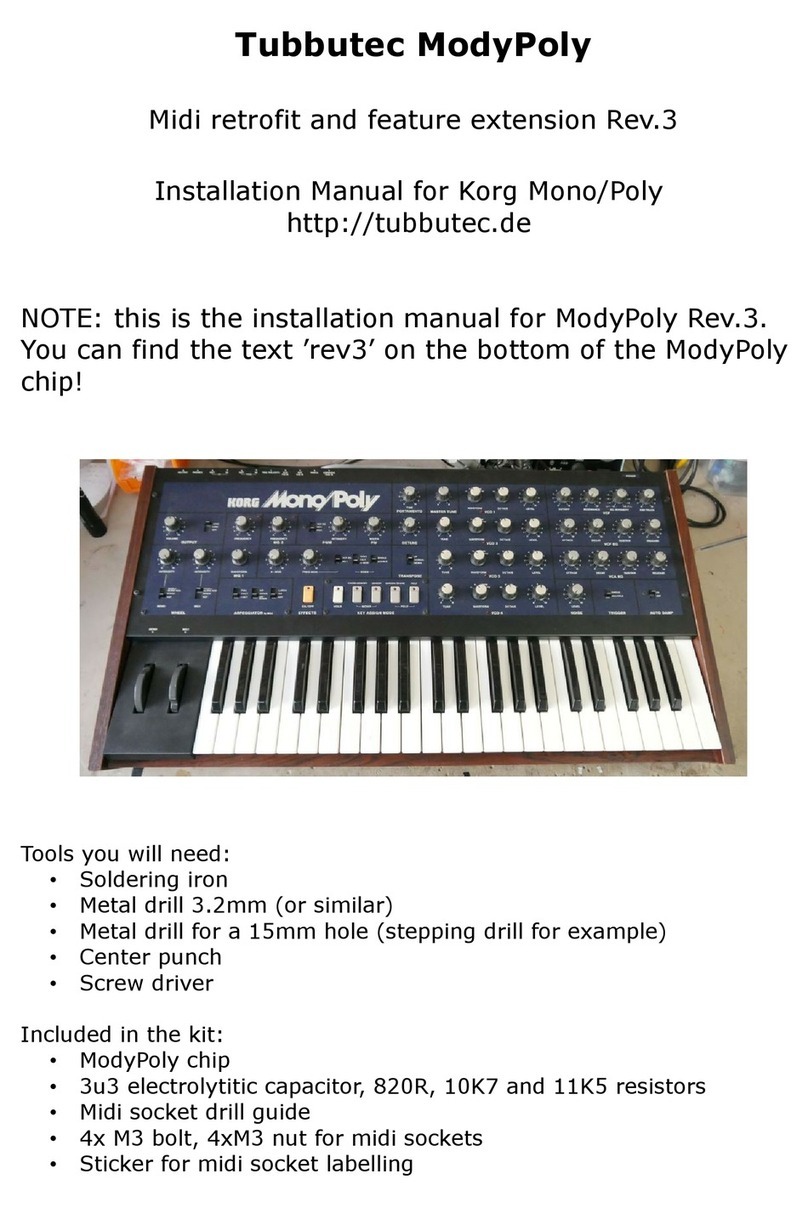 Tubbutec ModyPoly installation manual
