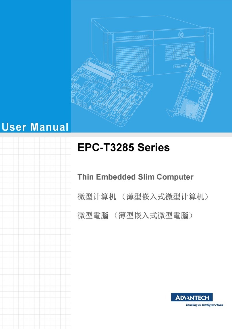 Advantech EPC-T3000 Series User manual