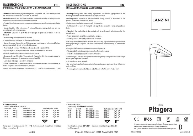 LANZINI Pitagora manual